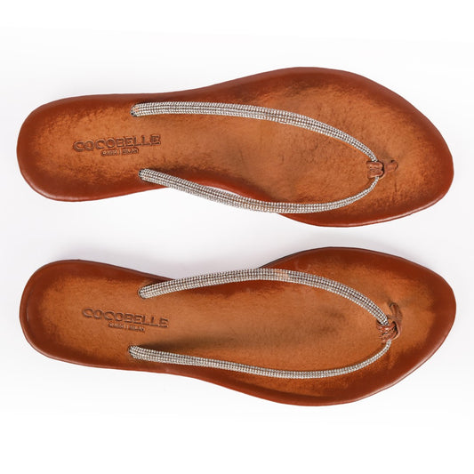 The Inez in Brown Crystal - Slides