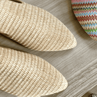 Donna Mules in Raffia